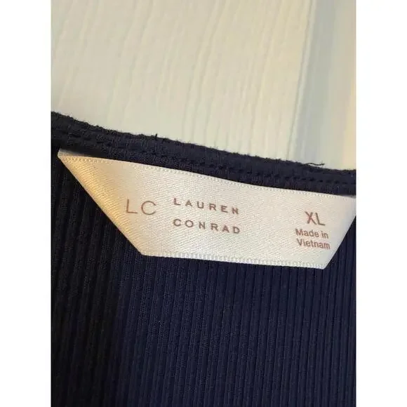 Lauren Conrad Blue Bodysuit XL NWT - Picture 2 of 7